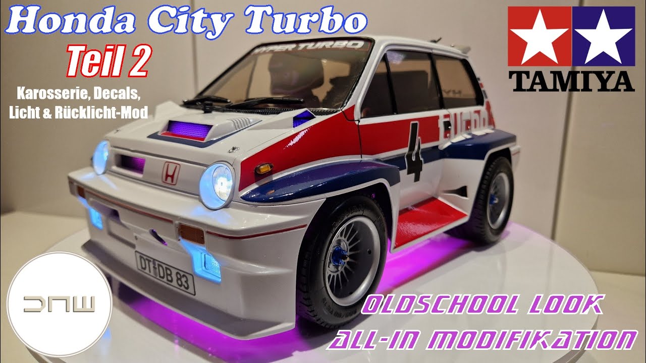 Part-2 Tamiya Honda City Turbo aka Willy's Wheeler Re-Release