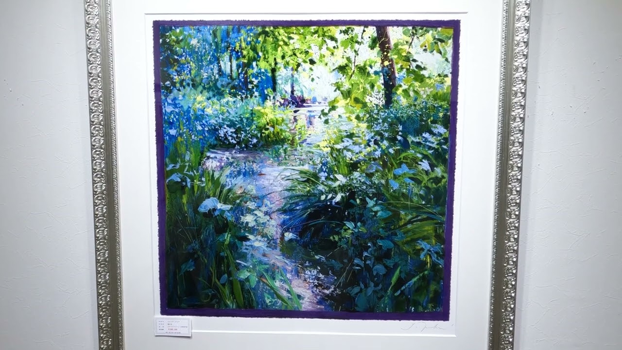 ホアキン・トレンツ・リャドがシルクスクリーンの版画で制作した