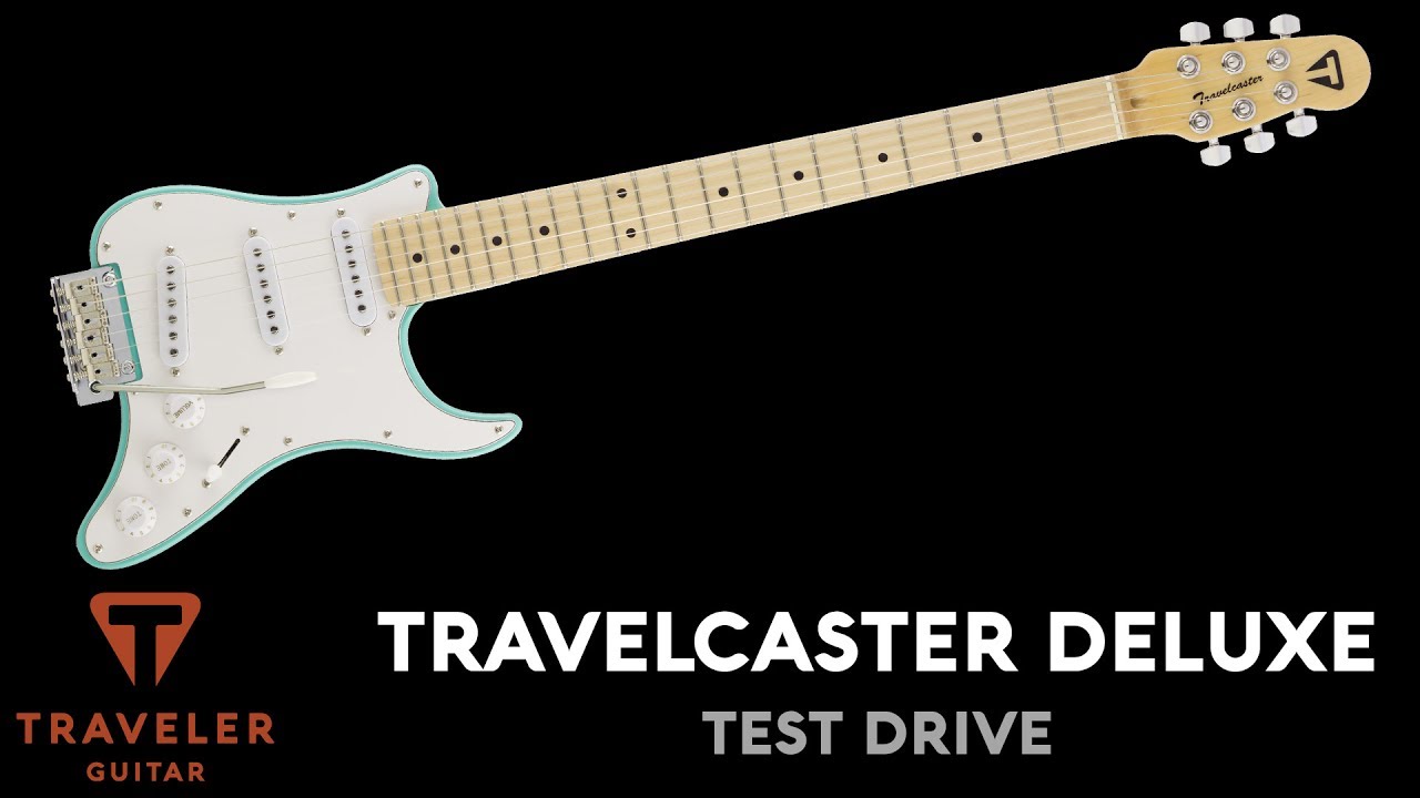 Traveler Guitar Travelcaster Deluxe Electric Guitar Test Drive