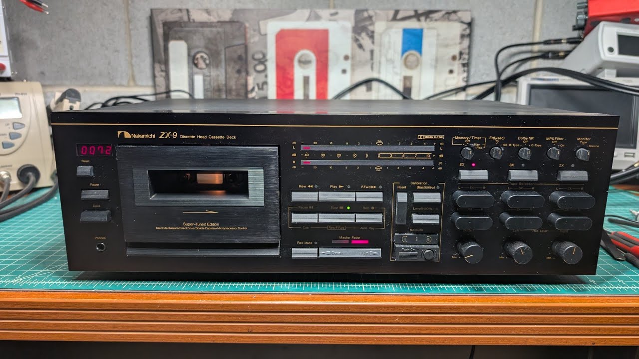 Nakamichi ZX-9 Restoration Part 1: Smooth Transport, But