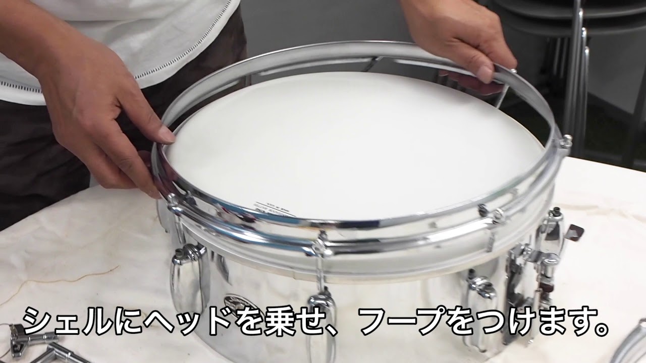 ドラム初心者必見！スネアのヘッド交換とメンテナンス方法を解説