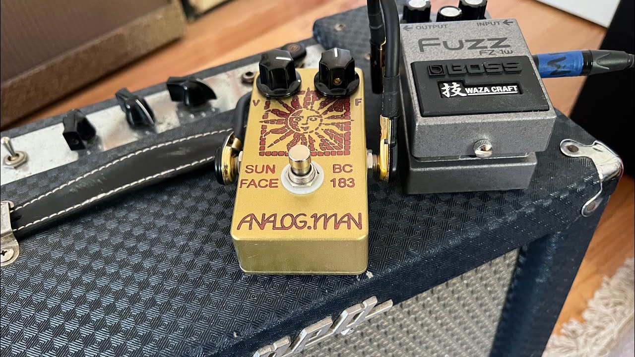 Boss Waza Fuzz vs. Analogman Sunface BC183- An “unbiased” opinion