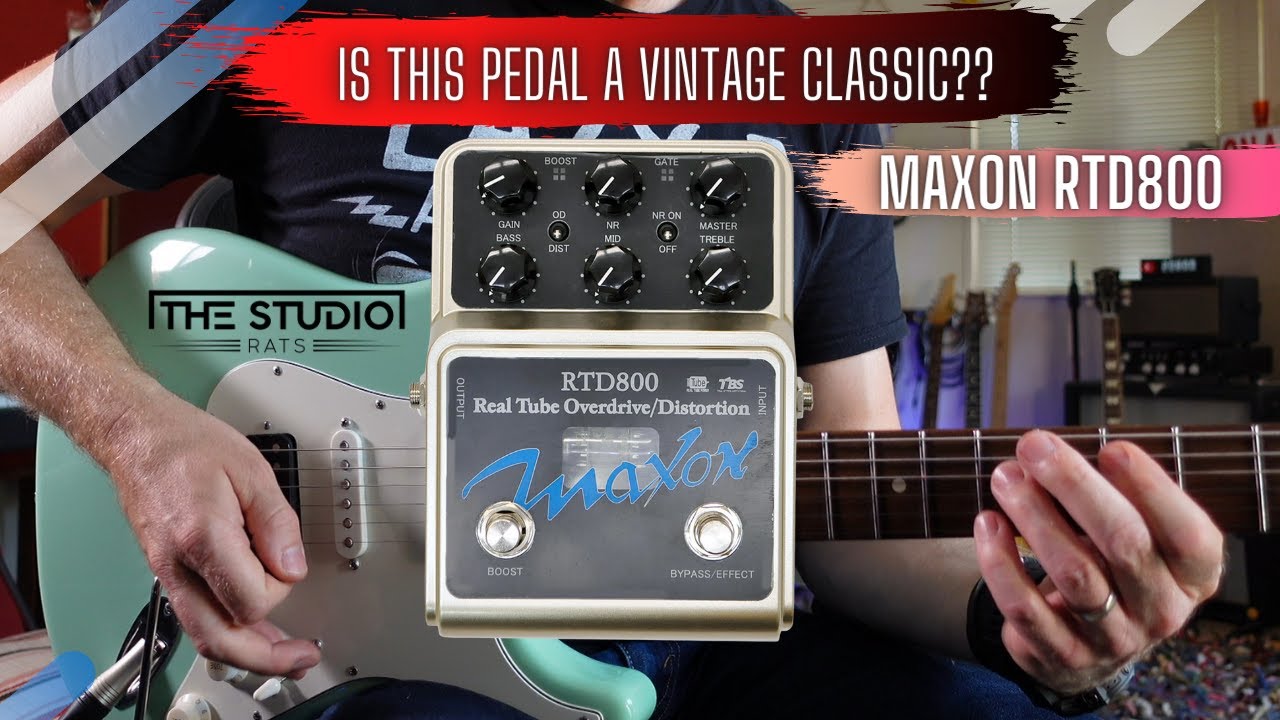 Maxon DS-830 Distortion Master, I love this pedal!!! - YouTube