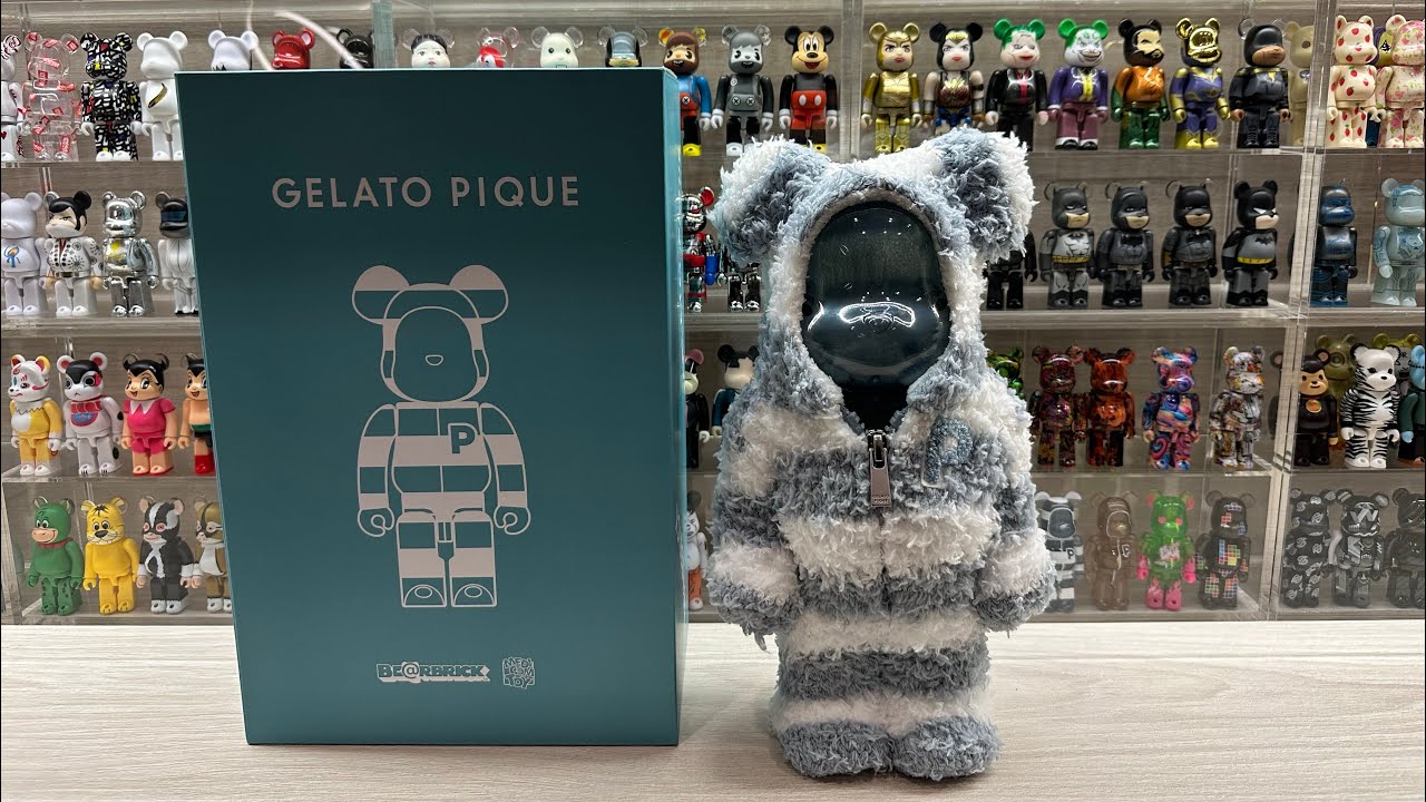 Bearbrick Unboxing: Gelato Pique Mint White 400% - YouTube