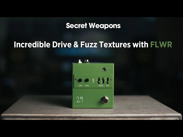 29 Pedals FLWR Overdrive & Fuzz | Secret Weapons Demo & Review