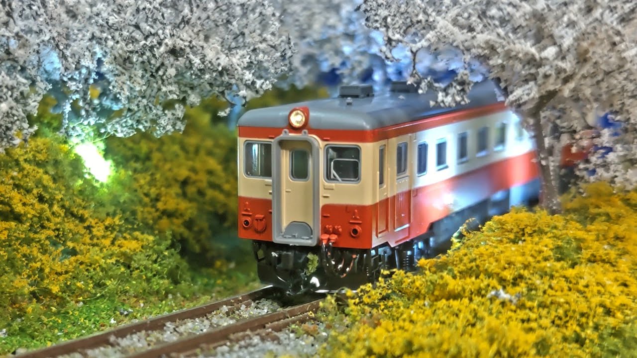 2023.4.28 発売 Tomix キハ22-200 ( 前期型 )セット 開封、塗装、走行