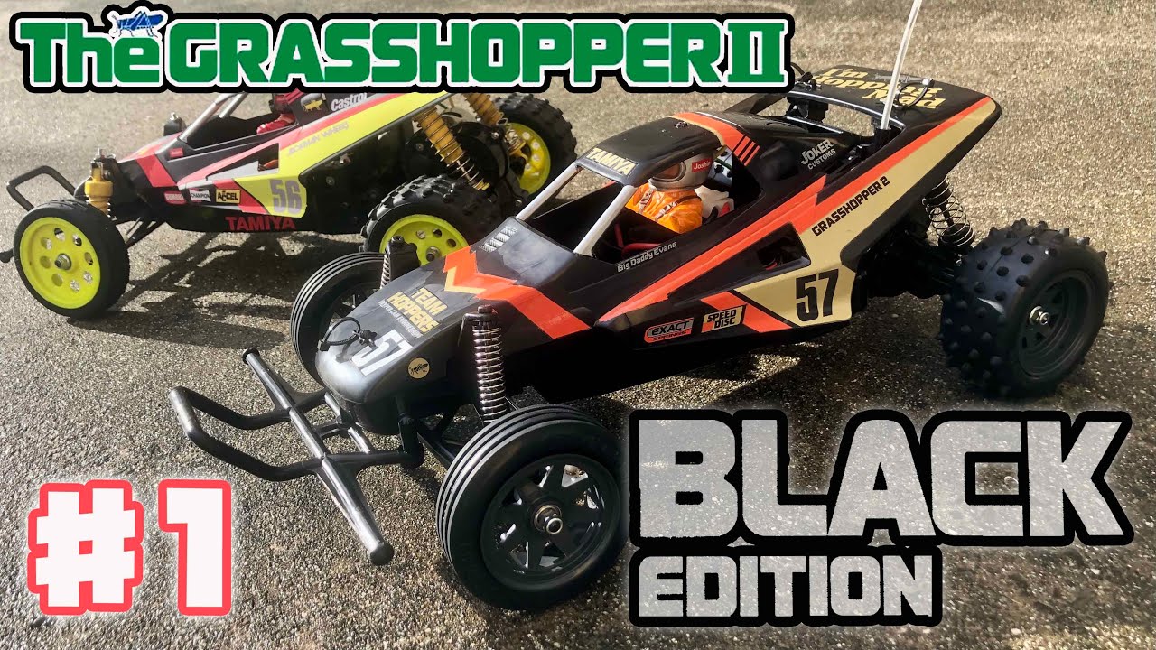 THE GRASSHOPPER II BLACK EDITION Tamiya RC Buggy - YouTube
