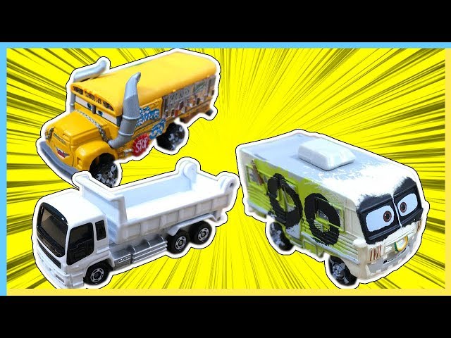 ディズニーカーズ3クロスロード トミカ はたらくくるま 5WAYダブル