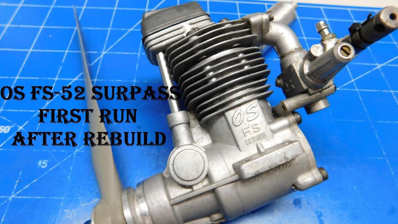 OS FS-52 First Run After A Look Inside - YouTube