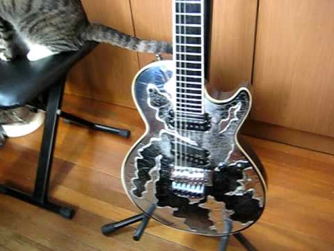 Authentic SUGIZO ESP ECLIPSE S-III -BRILLIANT MIXEDMEDIA- - YouTube