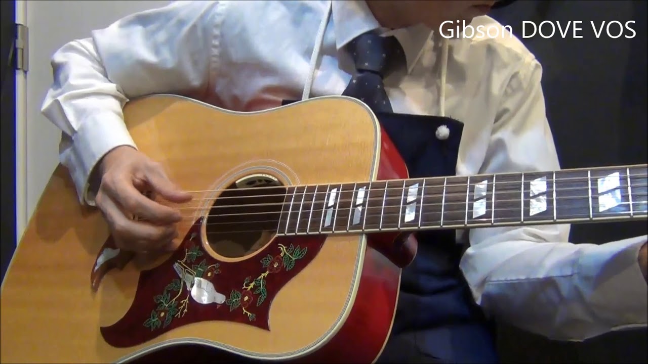 Gibson DOVE VOS （2016年製 ）【オットリーヤ動画】 - YouTube