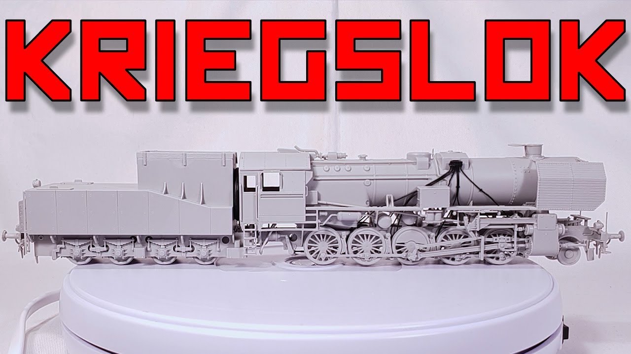 Hobby Boss German Kriegslokomotive [1:72] - YouTube