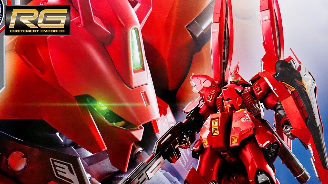 福岡サザビー4月発売 比較含む「RG 1/144 MSN-04FF サザビー（SAZABI