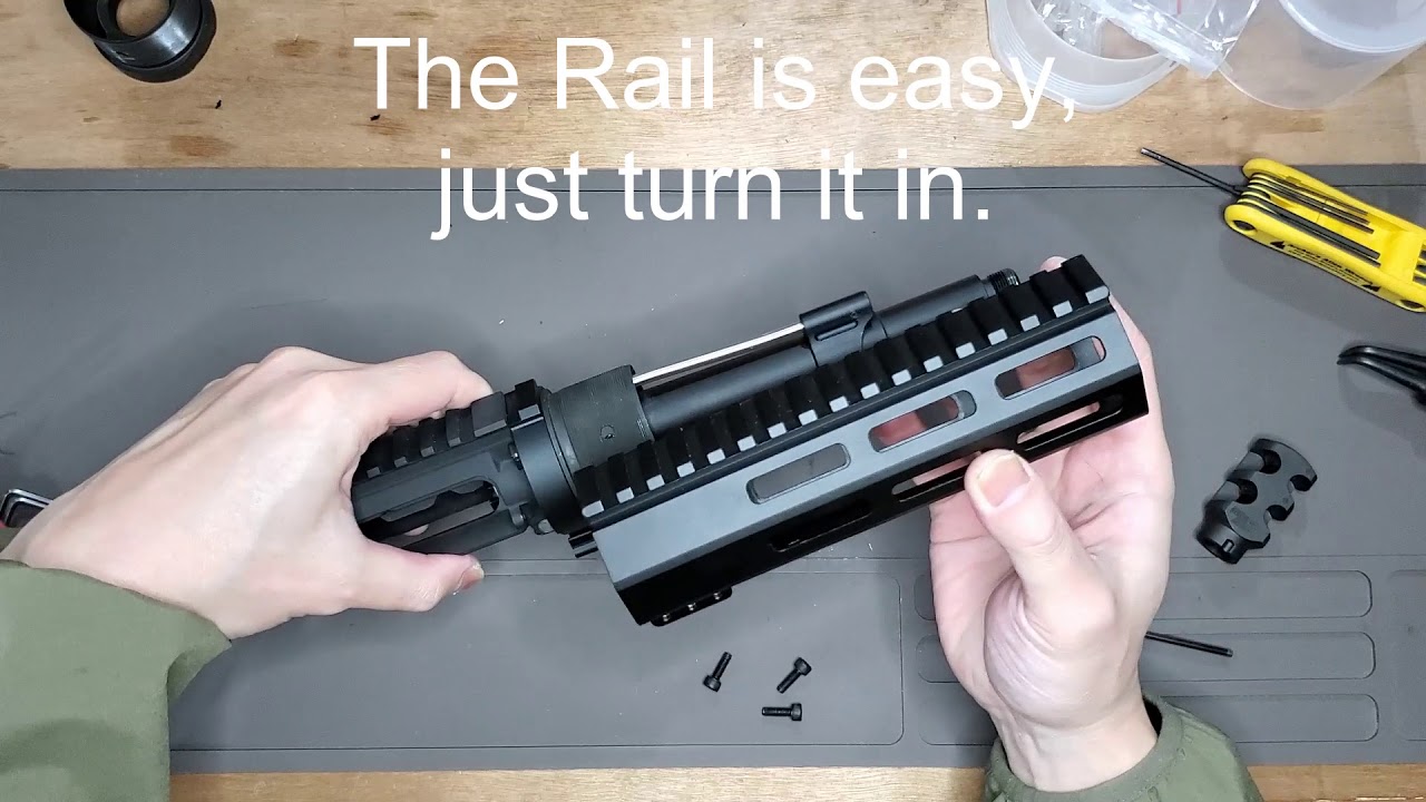 店内全品5％OFFクーポン】RGW 7インチ QD Takedown System M-LOK