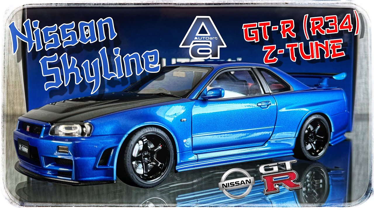 Nissan Skyline GT-R (R34) Z-tune (Bayside Blue/Carbon) 77460