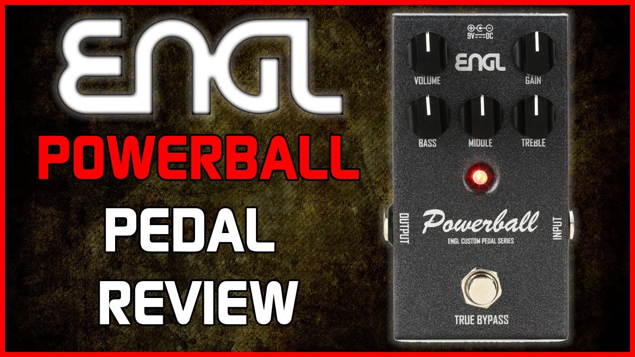 ENGL Powerball Custom Pedal [Review & Demo] - YouTube