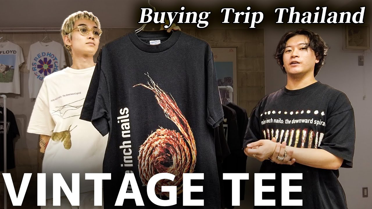 ヴィンテージTシャツ買付商品紹介】NIN INCH NAILSダウンワード