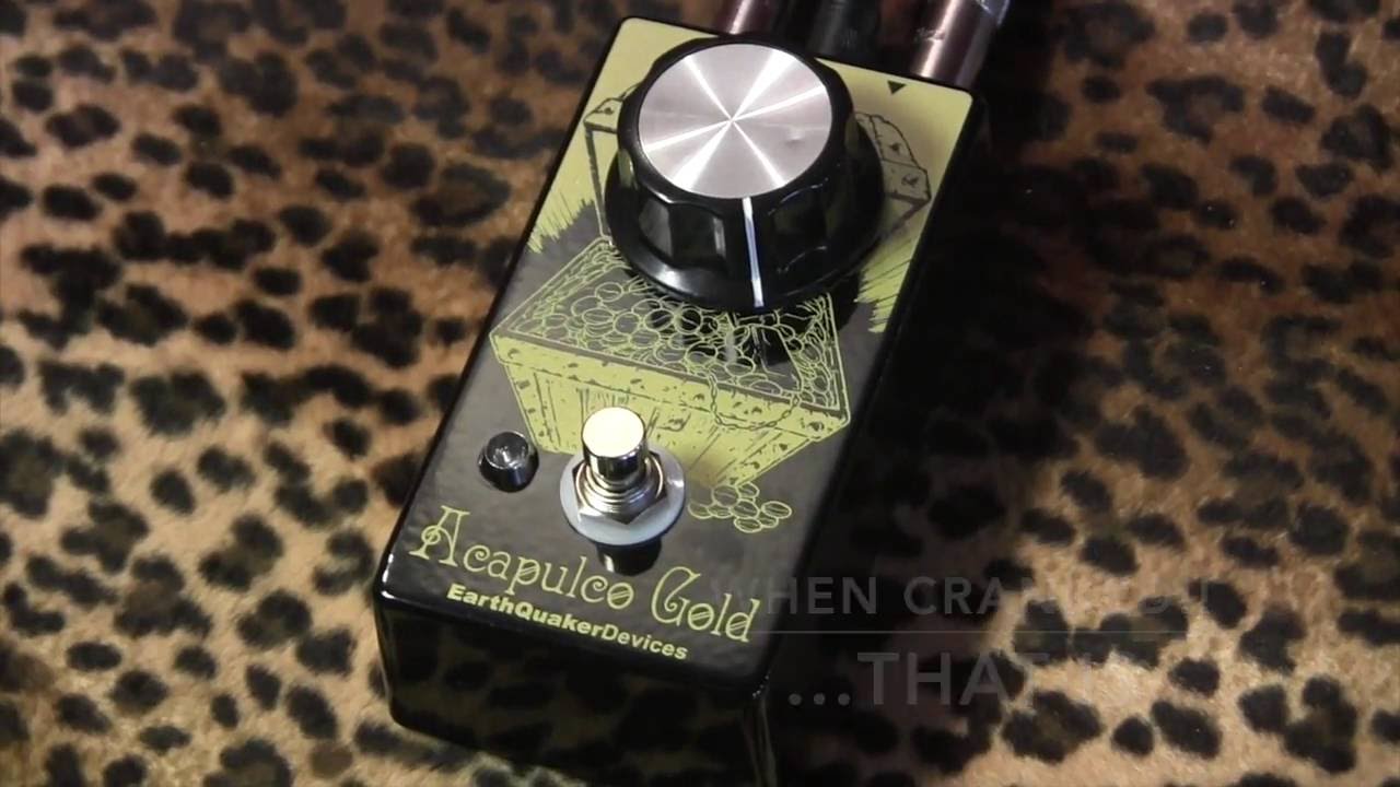 Earthquaker Devices ACAPULCO GOLD classic Sunn Model T Distortion