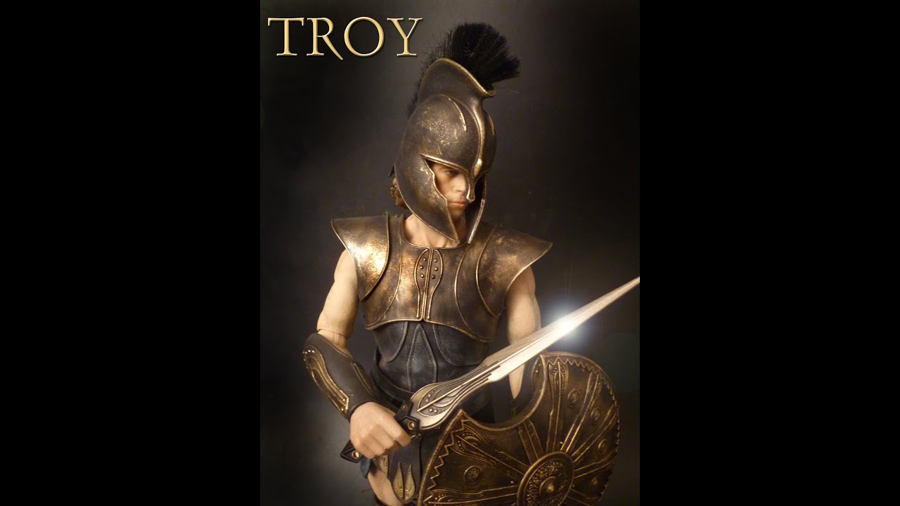TROY - Brad Pitt 1/6 figure made by PANGAEA - Greek General - YouTube