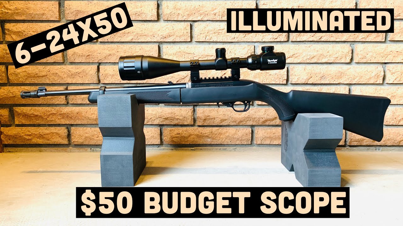 BestSight 6-24x50 Budget ($50) Rifle Scope - YouTube