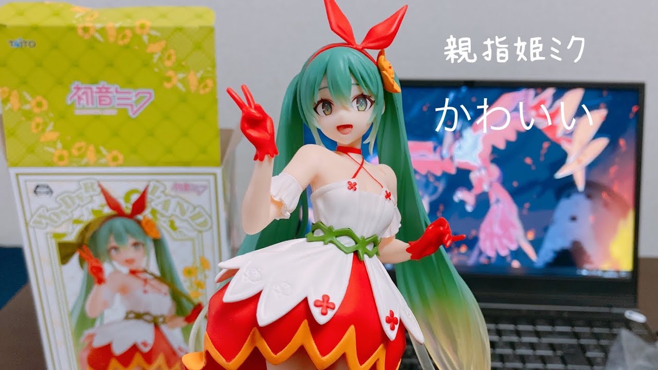 初音ミク】Wonderland フィギュア 親指姫【開封動画】 - YouTube