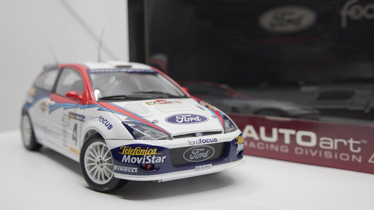 AUTOart 2002 Ford Focus WRC 1/18 Unboxing & First Impressions (Ep
