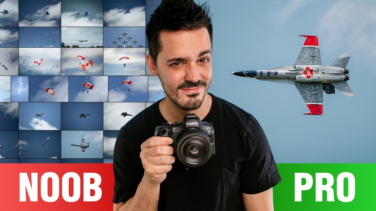 I tried aviation photography, here's what I learned 📷 - YouTube