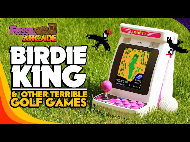 BIRDIE KING and Other Terrible Golf Games - Fossil Arcade - YouTube