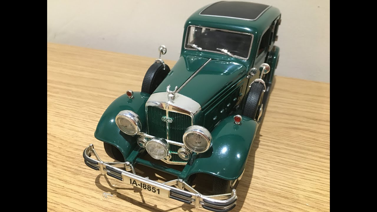 horch 851 pullman 1/18 ricko - YouTube