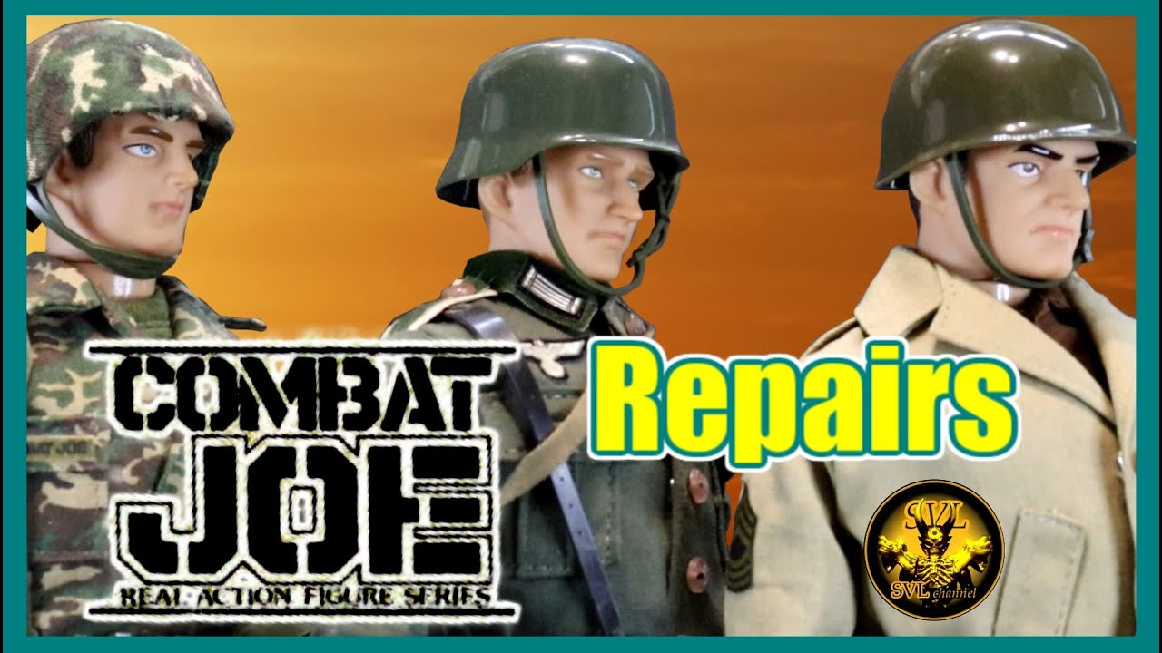 TAKARA COMBAT JOE Japanese Vintage Figure Repairs - YouTube