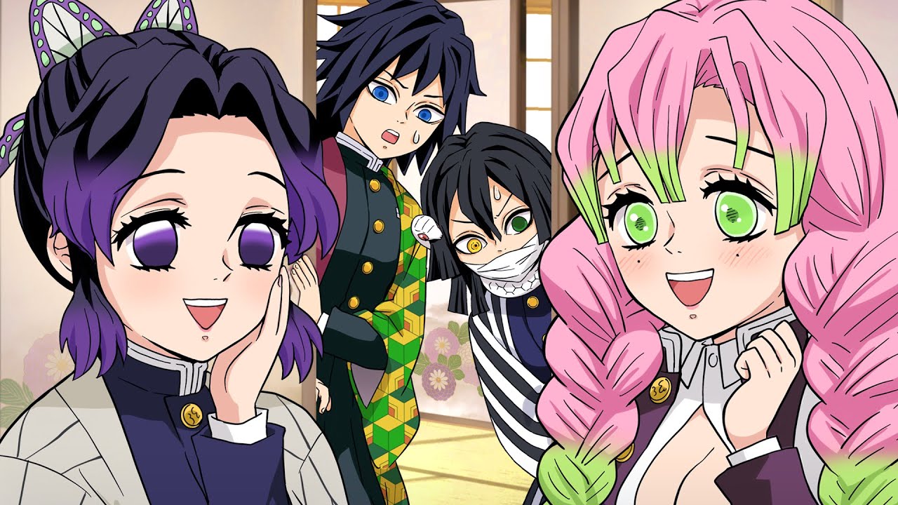 鬼滅の刃×声真似】しのぶと蜜璃の恋愛事情～冷たい冨岡義勇と伊黒小芭