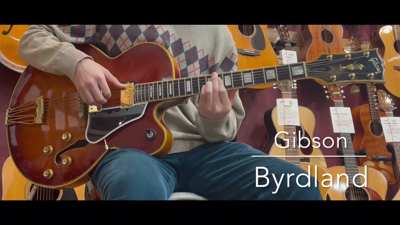 試奏動画】Gibson Byrdland [LASTGUITAR] - YouTube