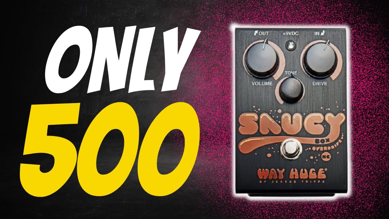 Vox AC15 with Way Huge Saucy Box HC (Vox Friendly Pedals) - YouTube