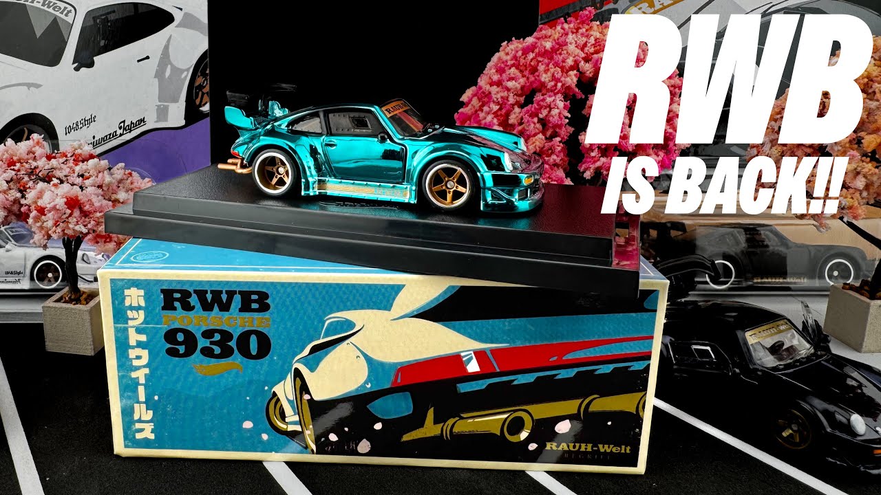 RWB PORSCHE 930 drops on Mattel Creations tomorrow! (UPDATED 9/2