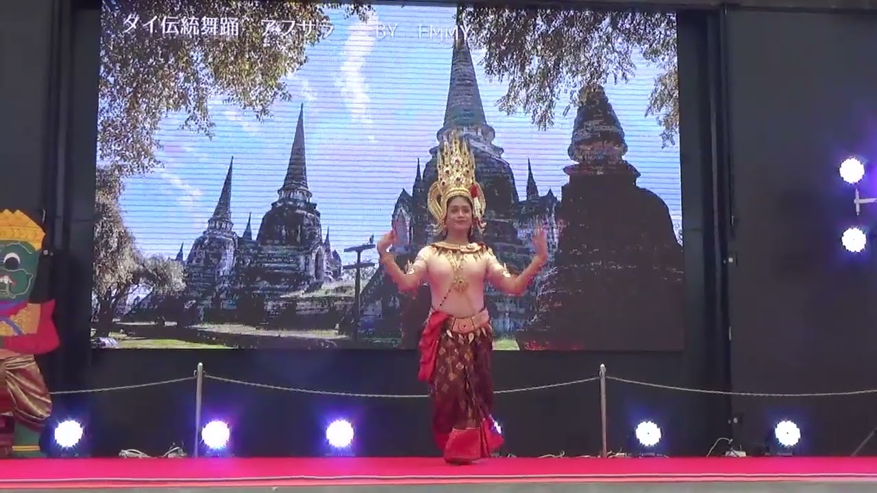 タイの仮面舞踊劇「コーン」で伝える新型コロナウイルス対策 - YouTube