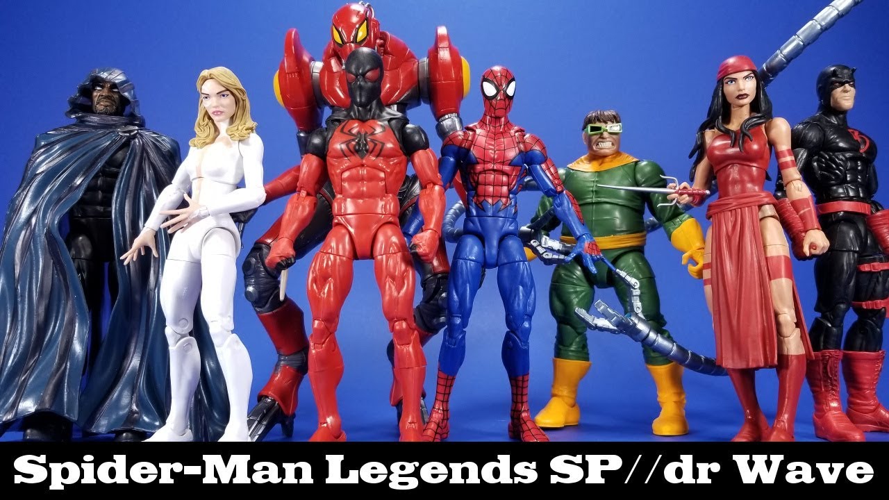Marvel Legends Spider-Man SP//dr Series Review Hasbro - YouTube
