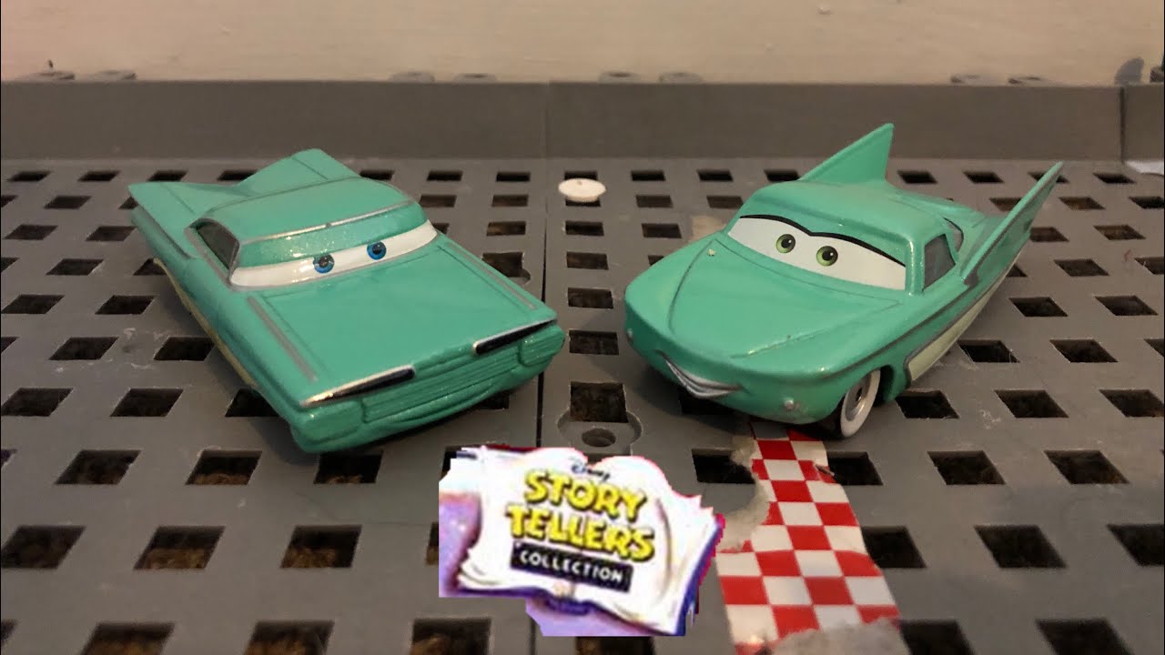 Mattel Pixar Cars Storytellers Wedding Day Ramone and Flo - YouTube