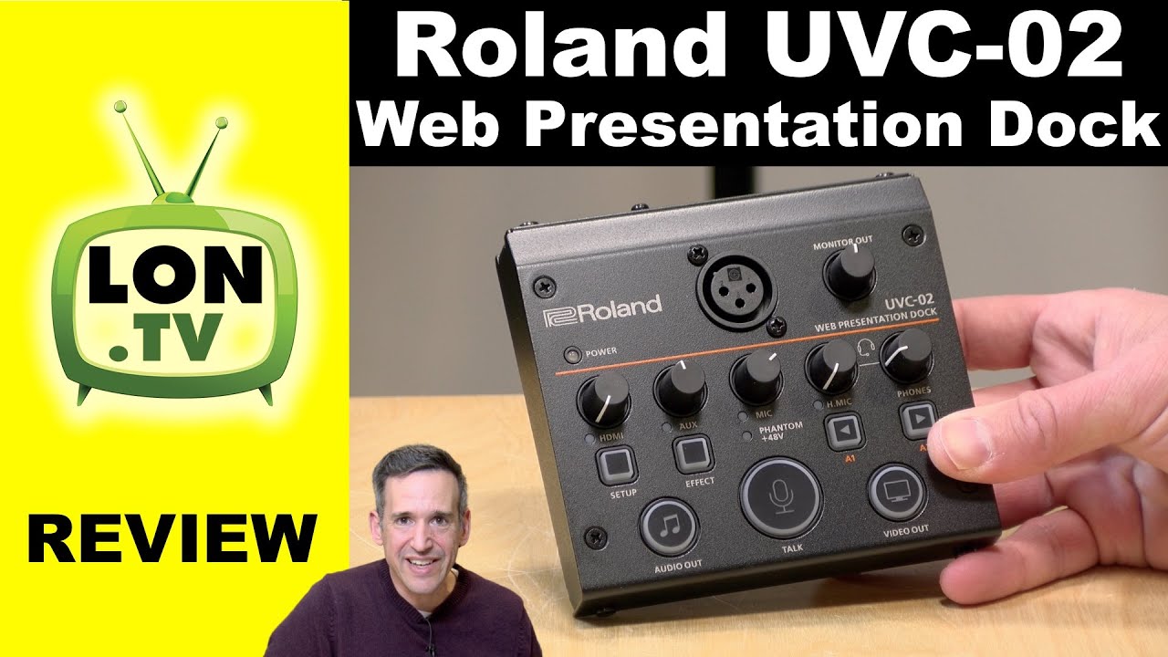 The Roland UVC-02 is a Swiss Army Knife for Streamers! Audio and