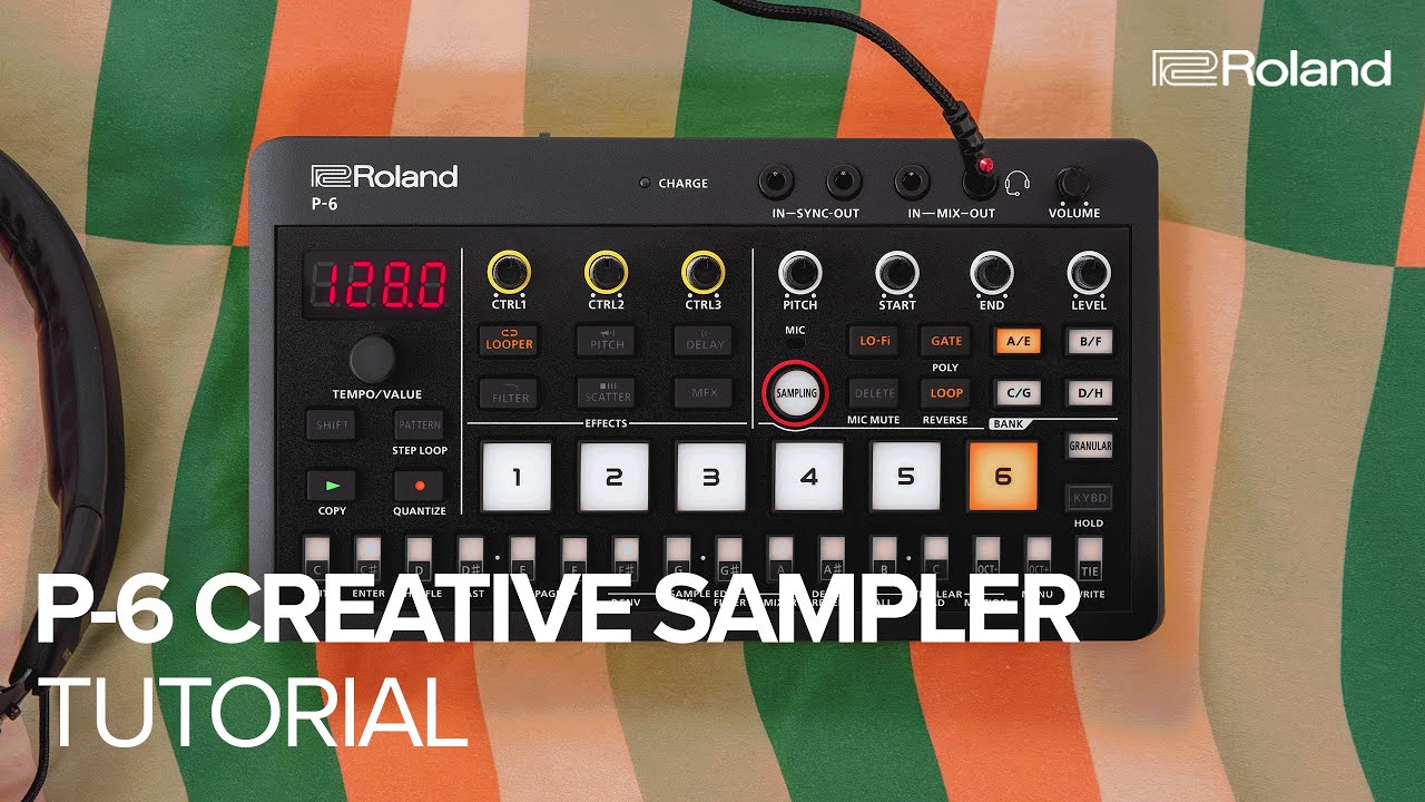 Roland / P-6 =Creative Sampler= ｜ SMITHS Digital Musical Instruments
