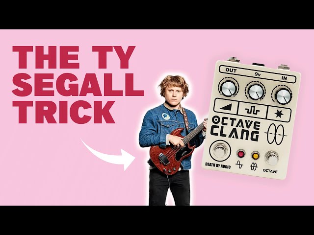 Death By Audio Octave Clang V2 in D.I. - the Ty Segall trick - YouTube