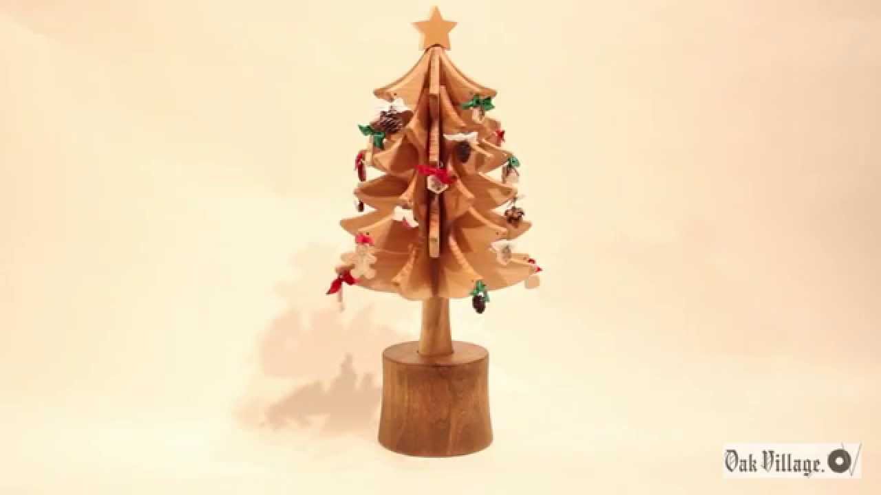 CHRISTMAS TREE WITH MUSIC BOX／Oak Village / Shop ZUTTO for the