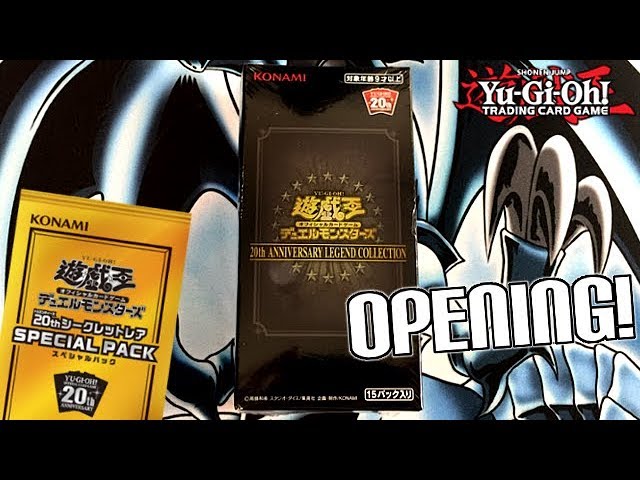 Yu-Gi-Oh! 20th Anniversary Legend Collection Unboxing | 20TH