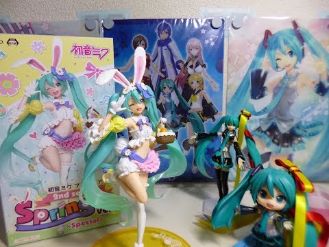 初音ミク フィギュア 2nd season Spring Ver. Special レビュー - YouTube