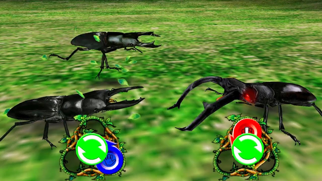 アーケード] 甲虫王者 ムシキング - ティティウスヒラタクワガタ X