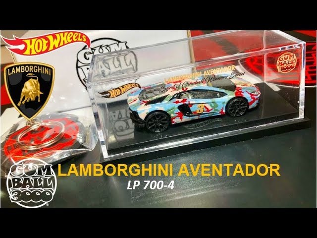 HOT WHEELS -2019 GUMBALL 3000 Lamborghini Aventador LP 700-4 - YouTube
