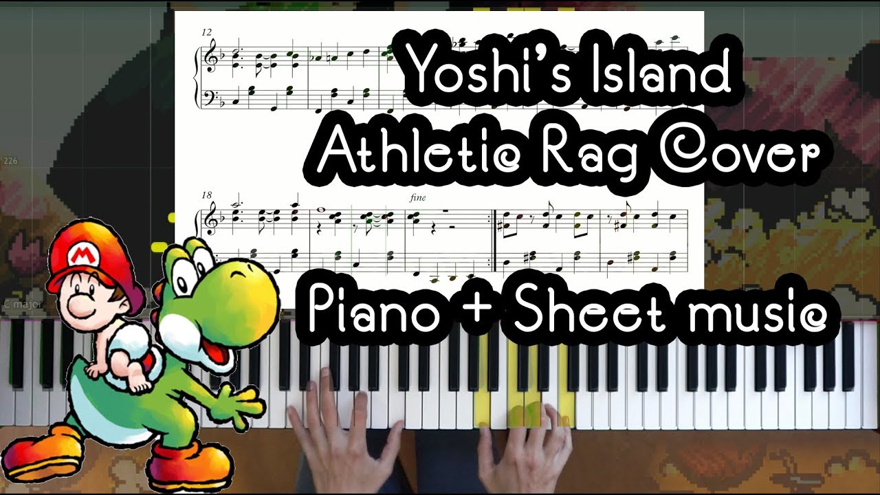アスレチック / ヨッシーアイランド : ピアノ楽譜集めました。