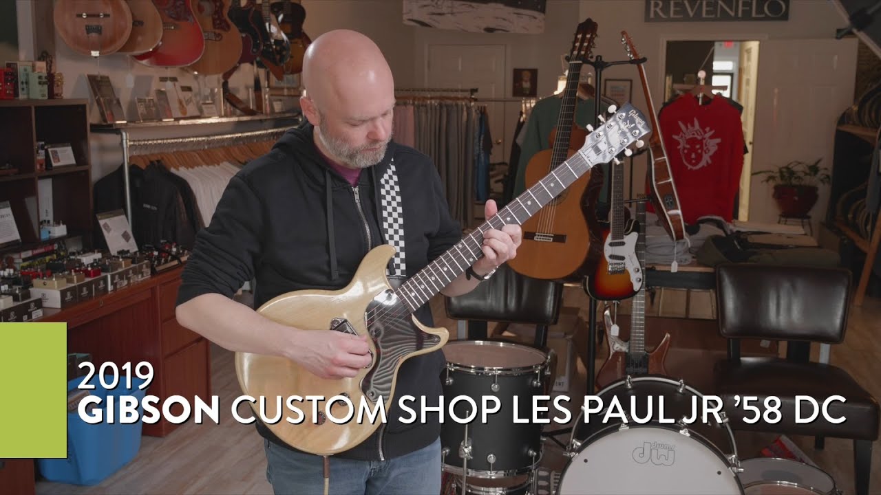 Demo of a 2022 Gibson Custom Shop Les Paul Junior '58 DC - YouTube