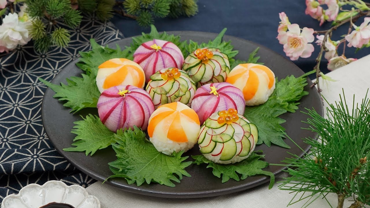 ひな祭りに】手毬寿司🌸 - YouTube