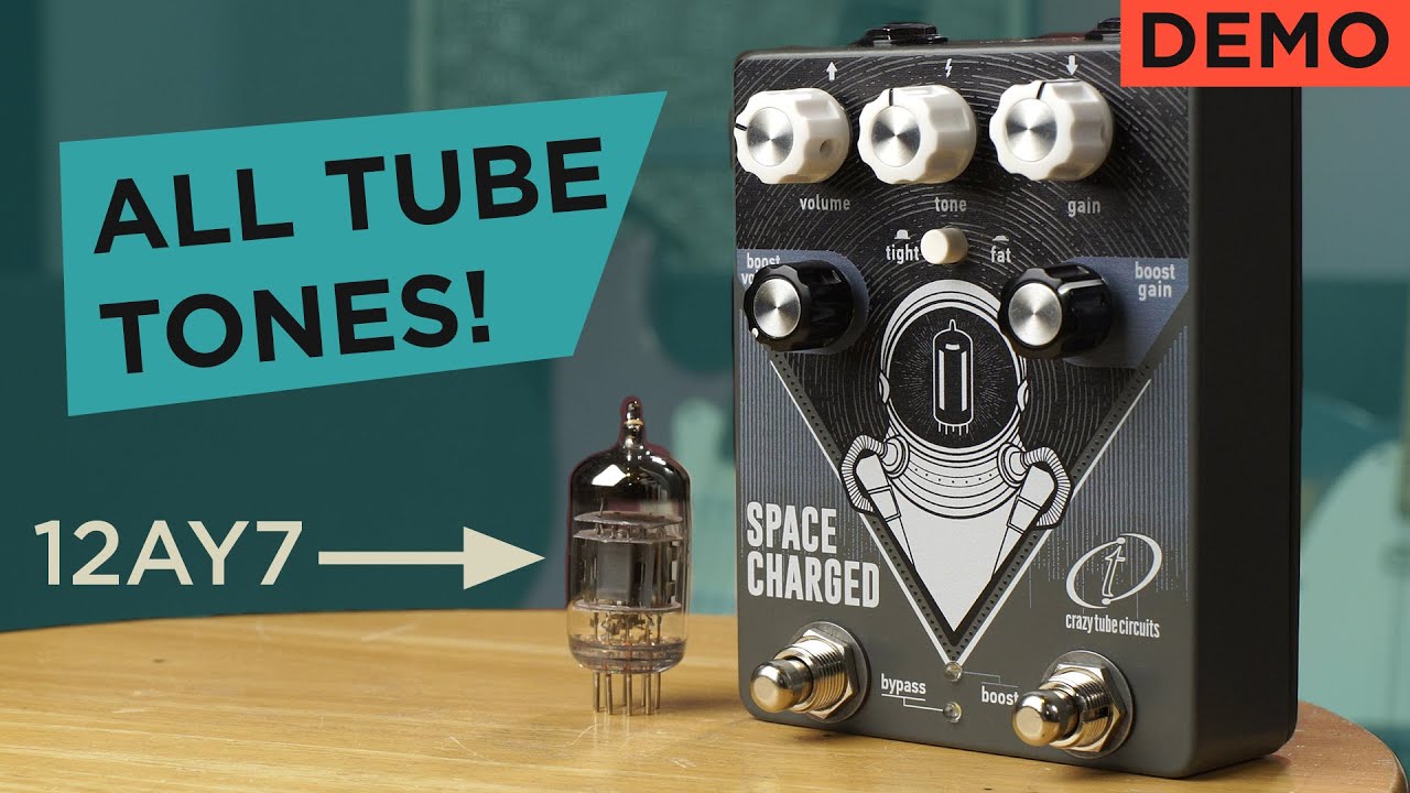 Fat Tube Tones In 9 Volts : Crazy Tube Circuits Space Charged v2