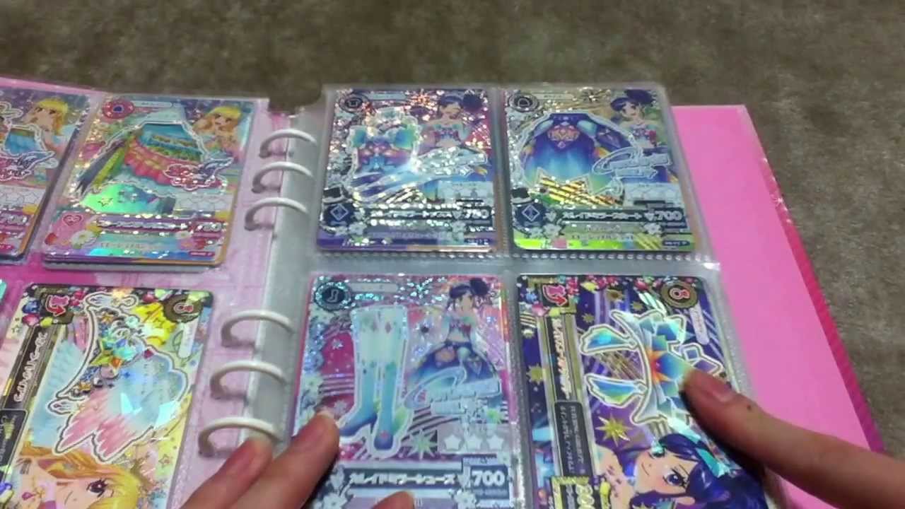 First post! Introducing Aikatsu cards (*^^*) - YouTube